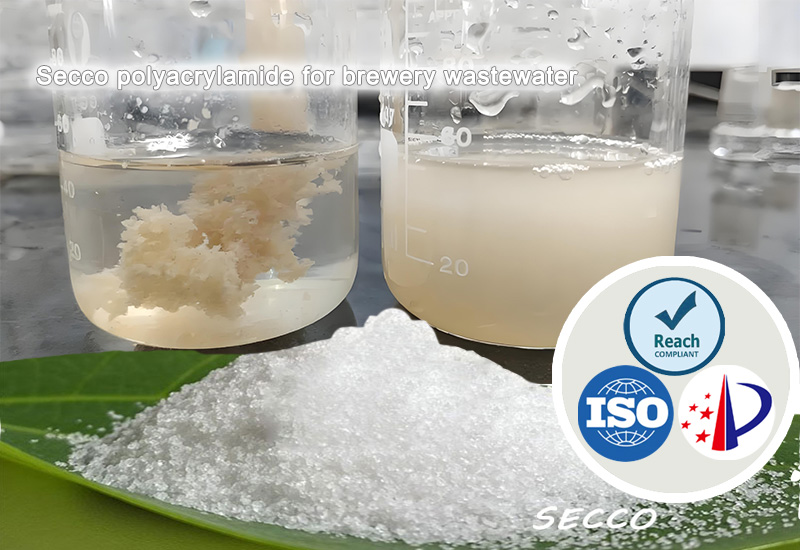Auswiel an Effektivit&eacute;it vu Polyacrylamid (PAM) an der Brauerei-Abwasserbehandlung