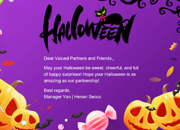 Henan Secco CEO Halloween Gréisst Message